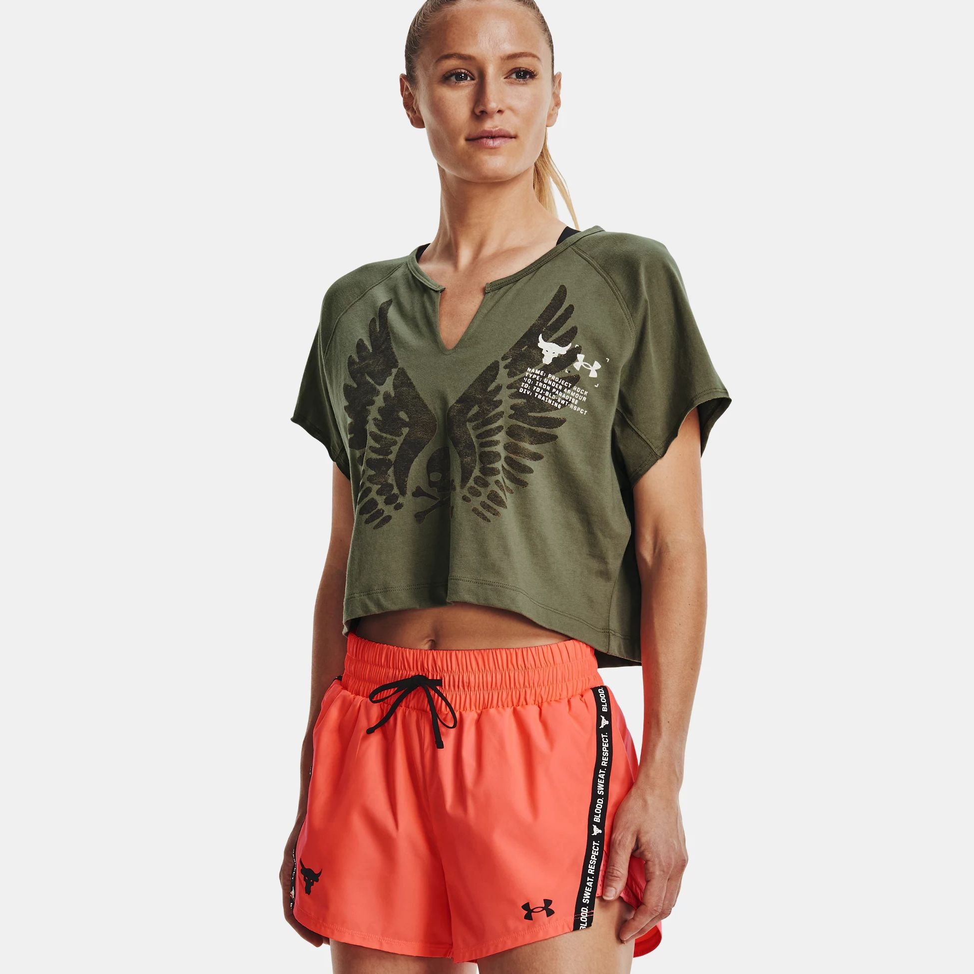 Tricouri & Polo -  under armour Project Rock Wings Short Sleeve